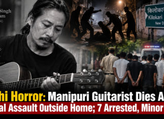 Manipuri Guitarist Succumbs to Injuries After Brutal Assault in Southeast Delhi