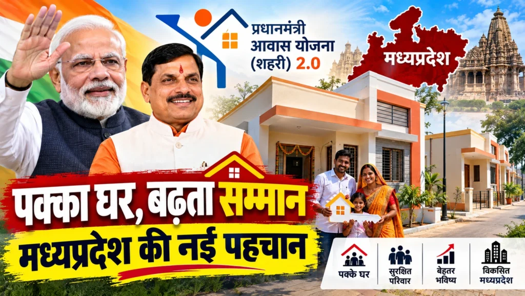 पक्के घर से बदली तस्वीर: मध्यप्रदेश में प्रधानमंत्री आवास योजना-शहरी 2.0 ने पकड़ी रफ्तार